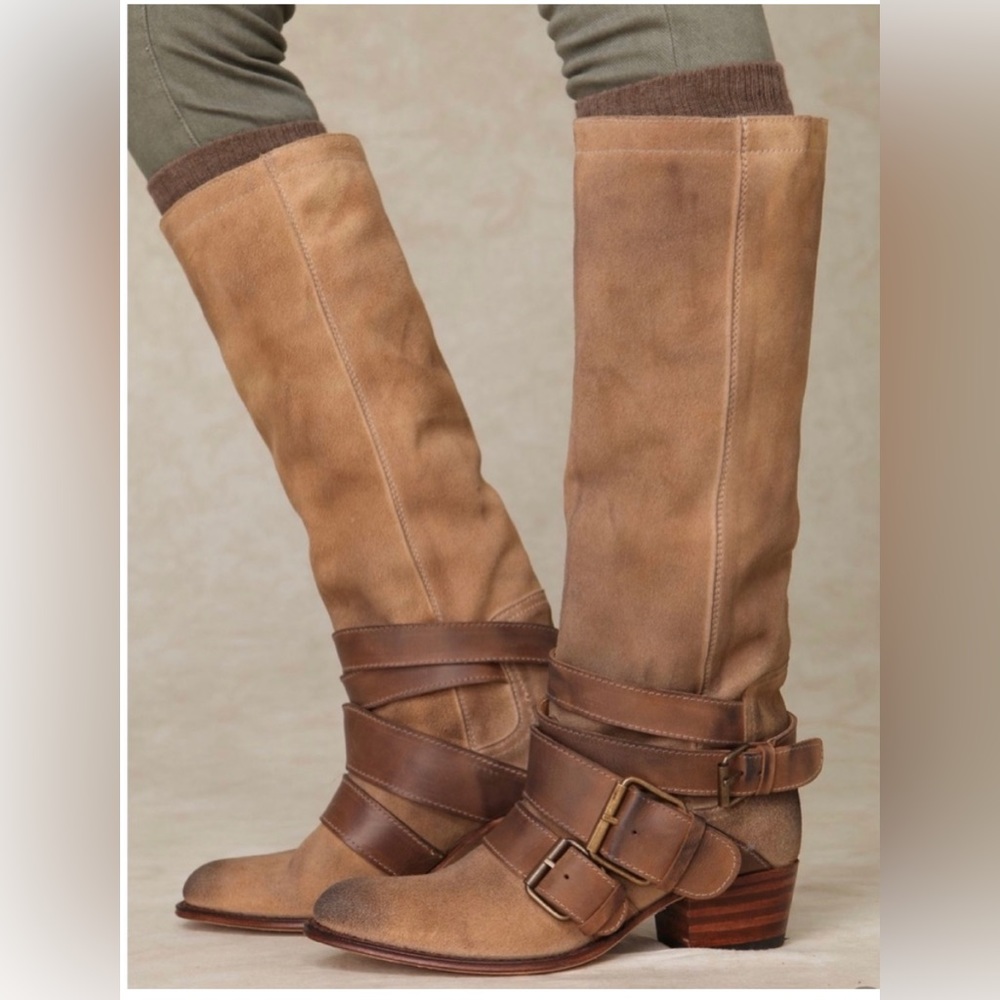 Sendra Leone Triple Buckle Boot SZ 8 - Picture 12 of 13